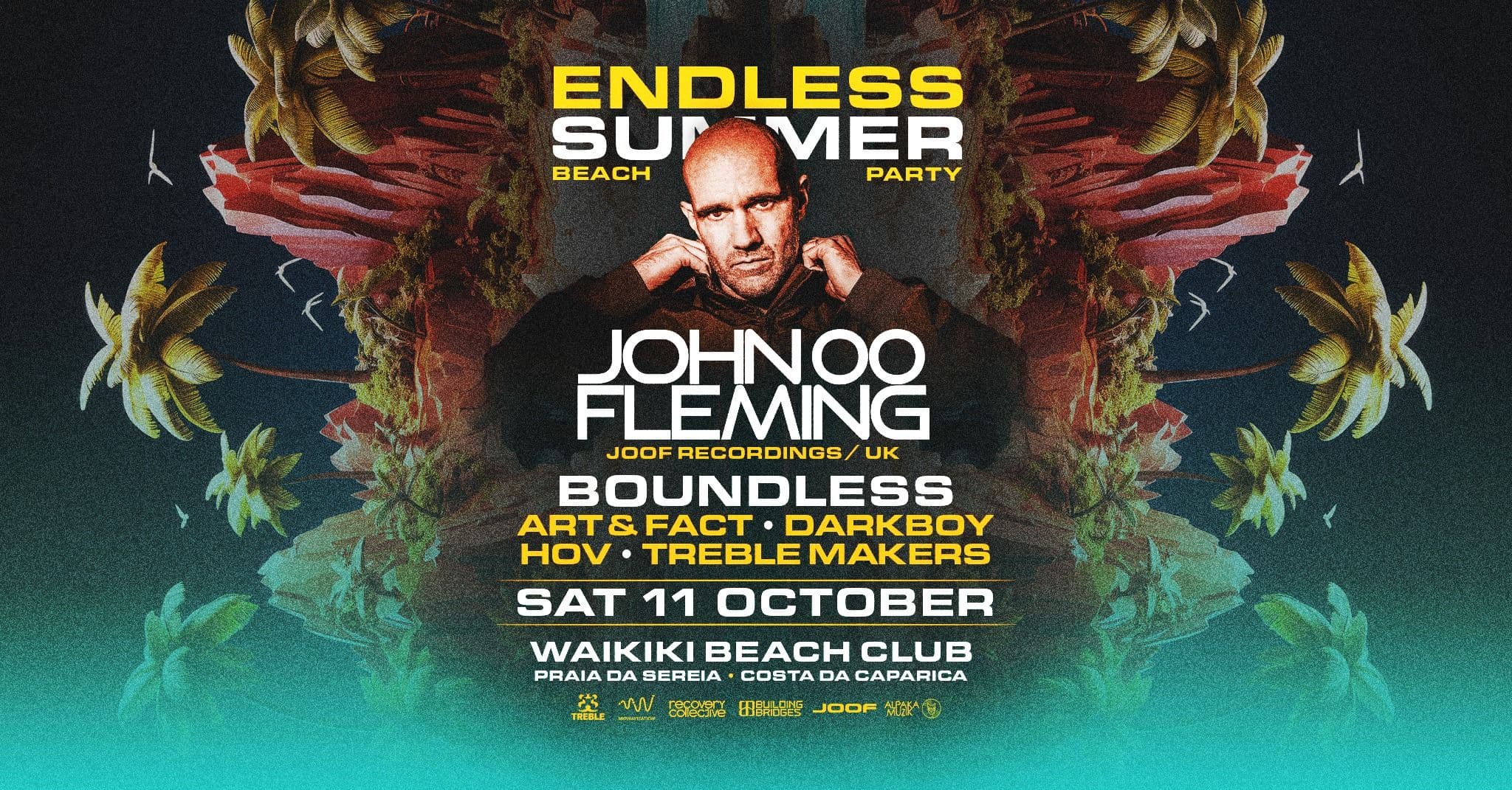 Poster for Endless Summer Beach Party ft. John 00 Fleming (UK)