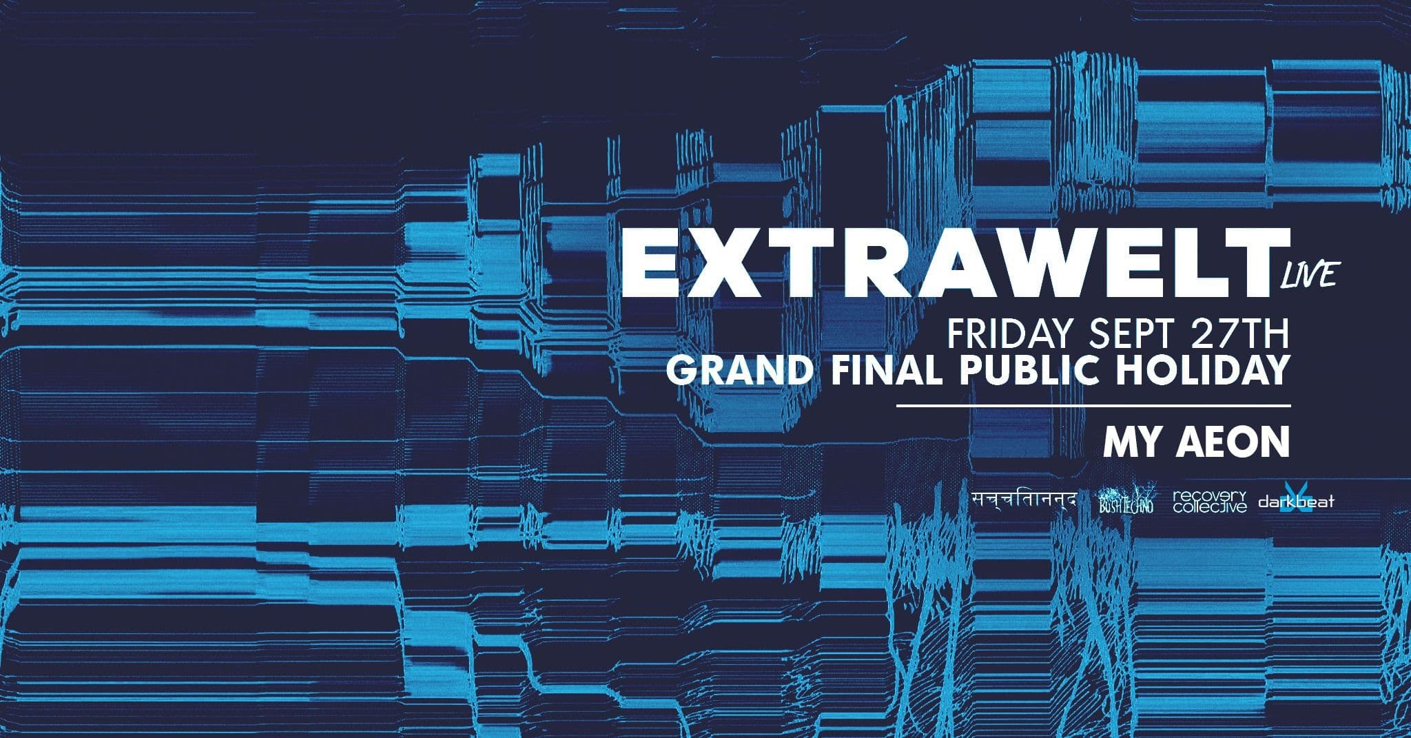 Poster for Extrawelt LIVE (Cocoon / Border Community) - Melbourne
