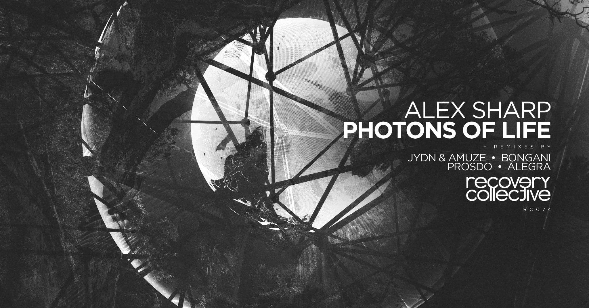 Poster for Alex Sharp's Photons Of Life EP Release