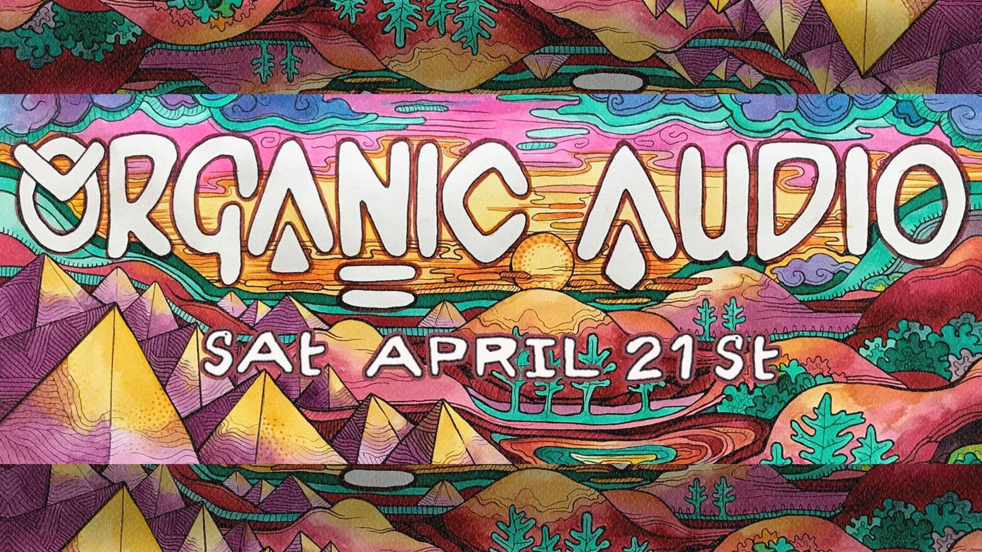 Poster for Organic Audio - Annual - Club & Warehouse Party!