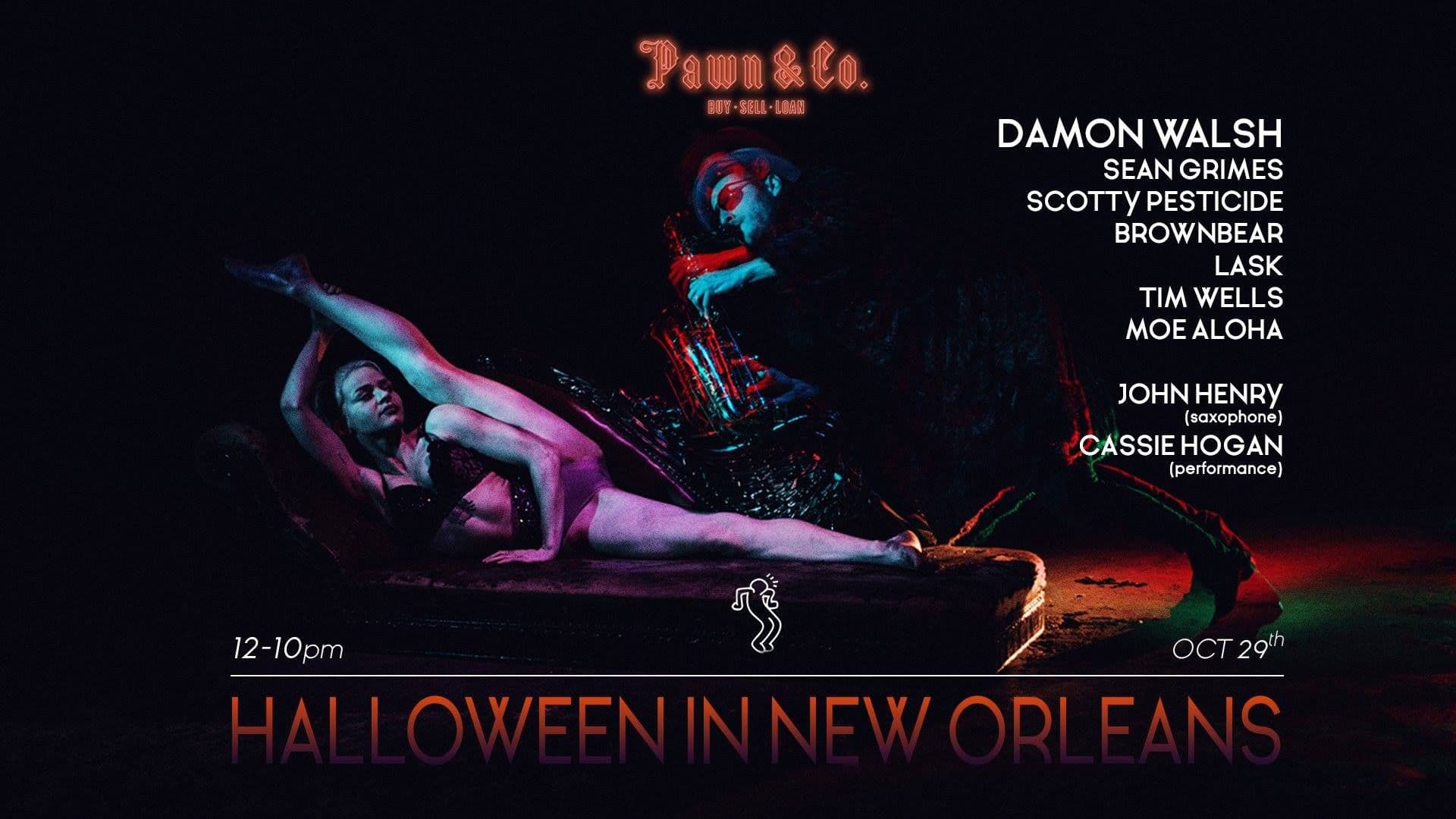 Poster for Day Spa - Halloween in New Orleans
